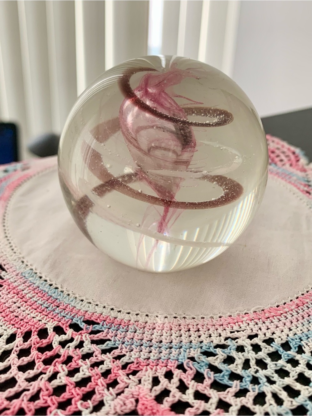 Vintage Swirl Paperweight